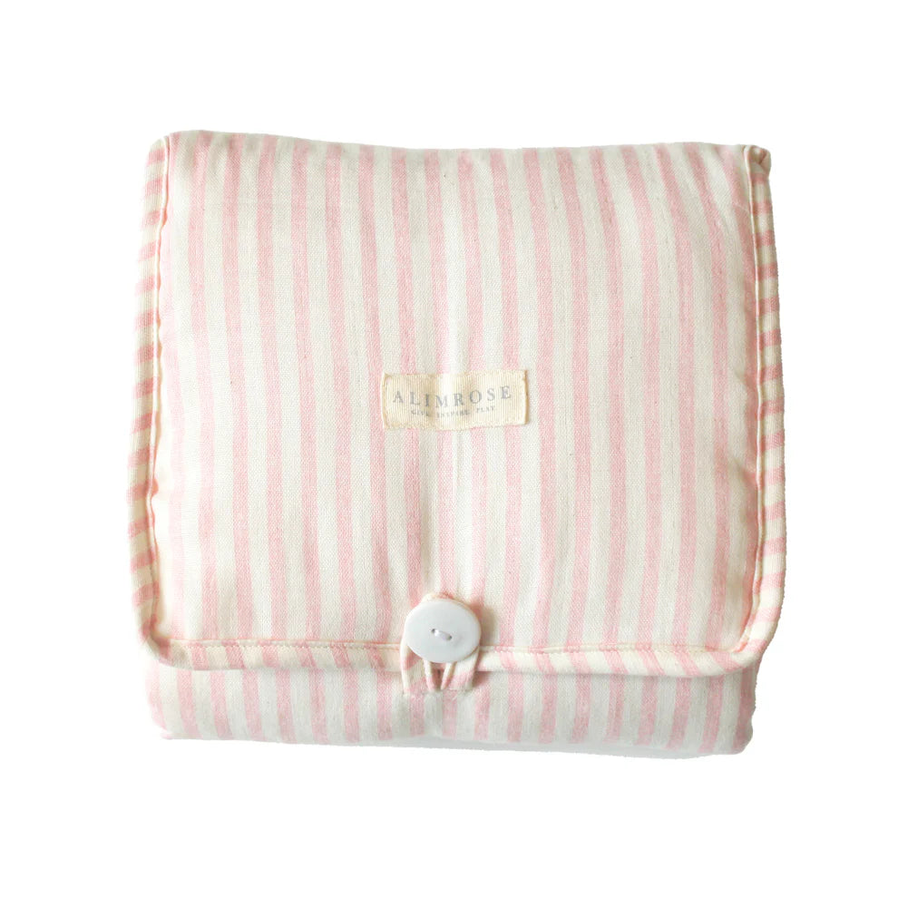 Alimrose Little Traveller Change Mat Pink Stripe