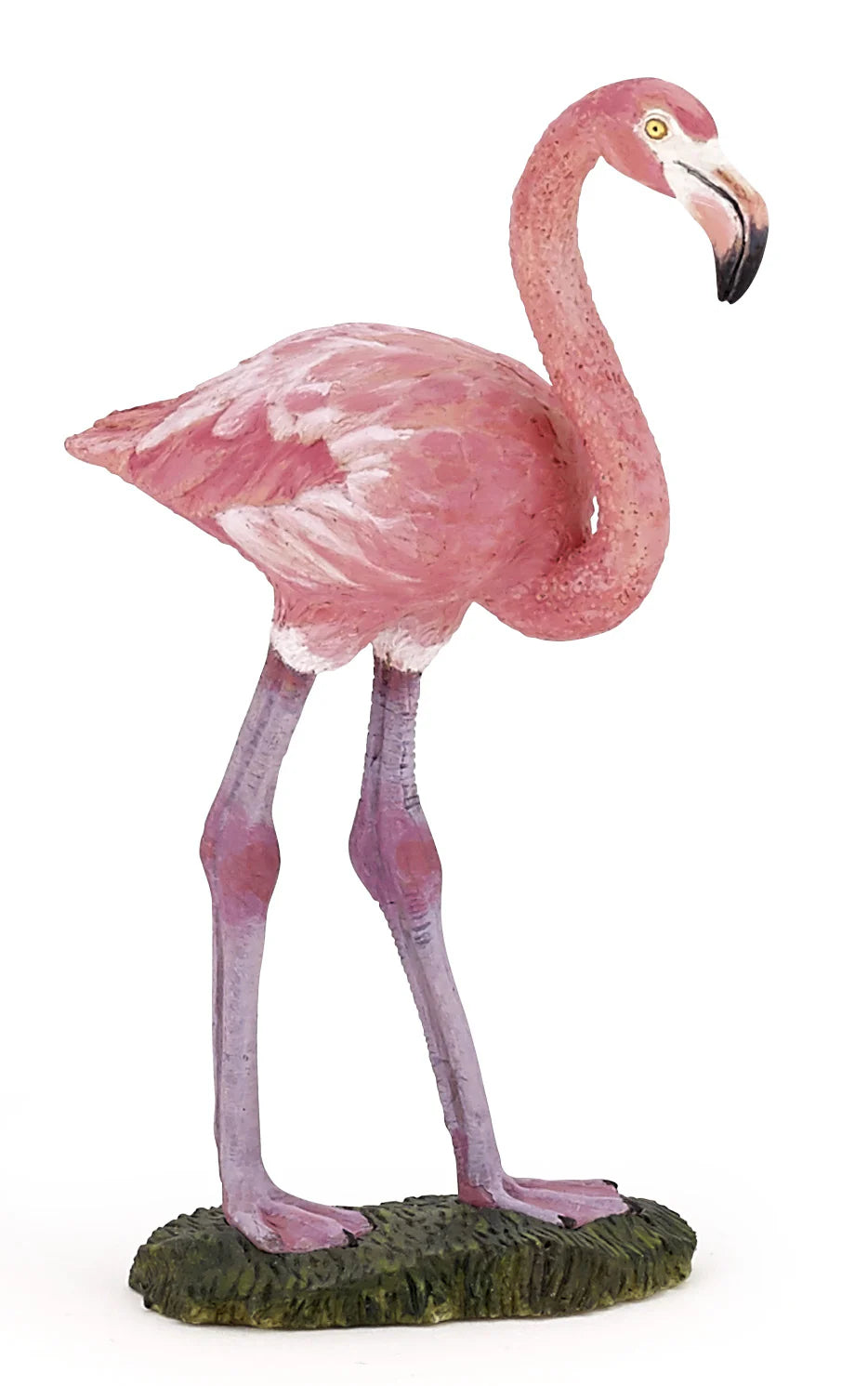 Papo France Hand Painted Realistic Greater Flamingo Figurine Toy