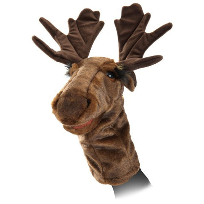 Folkmanis Puppets Realistic Plush Animal Moose Stage Puppet