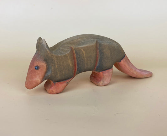 Green Taiga Toys Handmade Wooden Armadillo