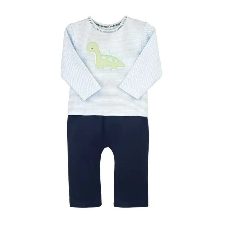 Petit Ami & Zubels Dinosaur Knit Top and Pant Set