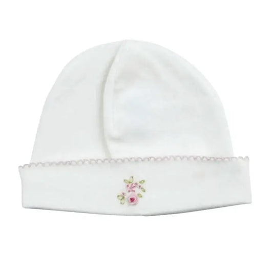 Baby Threads Flower Bouquets Girl Pima Cotton Baby Hat