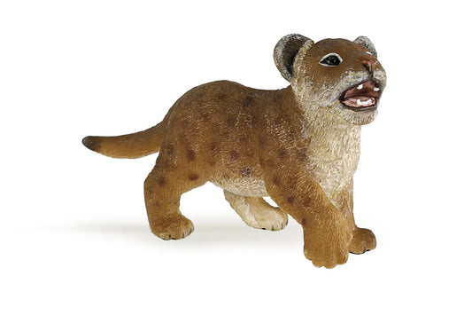 Papo France Hand Painted Realistic Lion Cub Figurine Toy