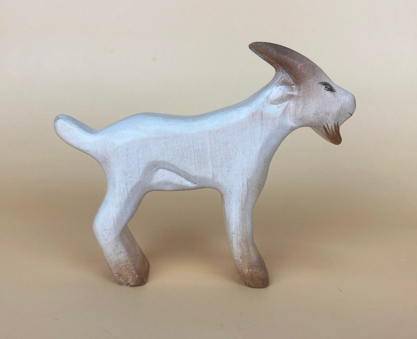 Green Taiga Toys Handmade Wooden Goat