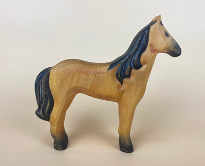 Green Taiga Toys Handmade Wooden Horse