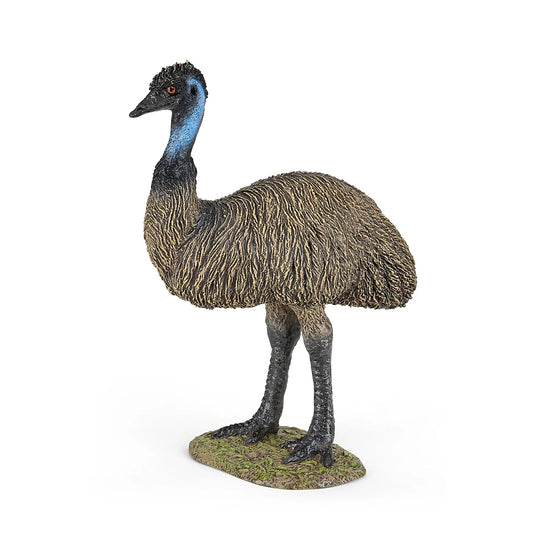 Papo France Hand Painted Realistic Emu Figurine Toy