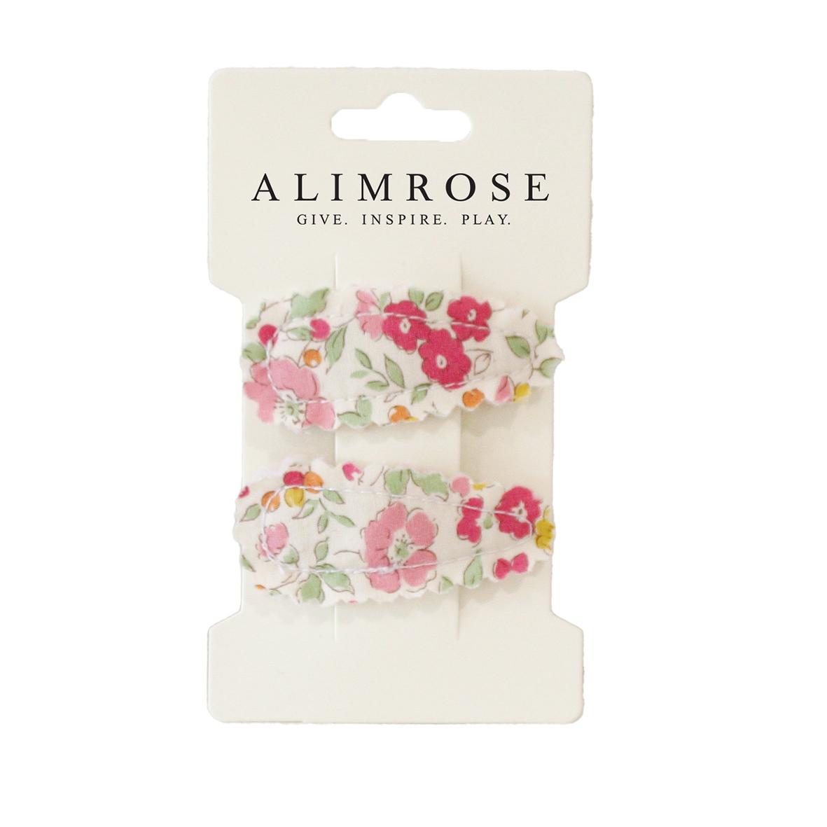 Alimrose Hair Clip Set Rose Garden