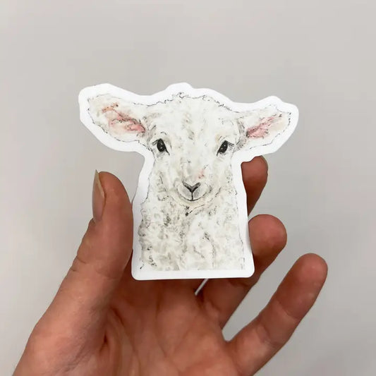 WLDFLWR Studio Lamb Vinyl Sticker