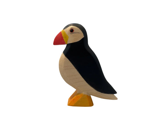 HOLZWALD Handmade Wooden Puffin