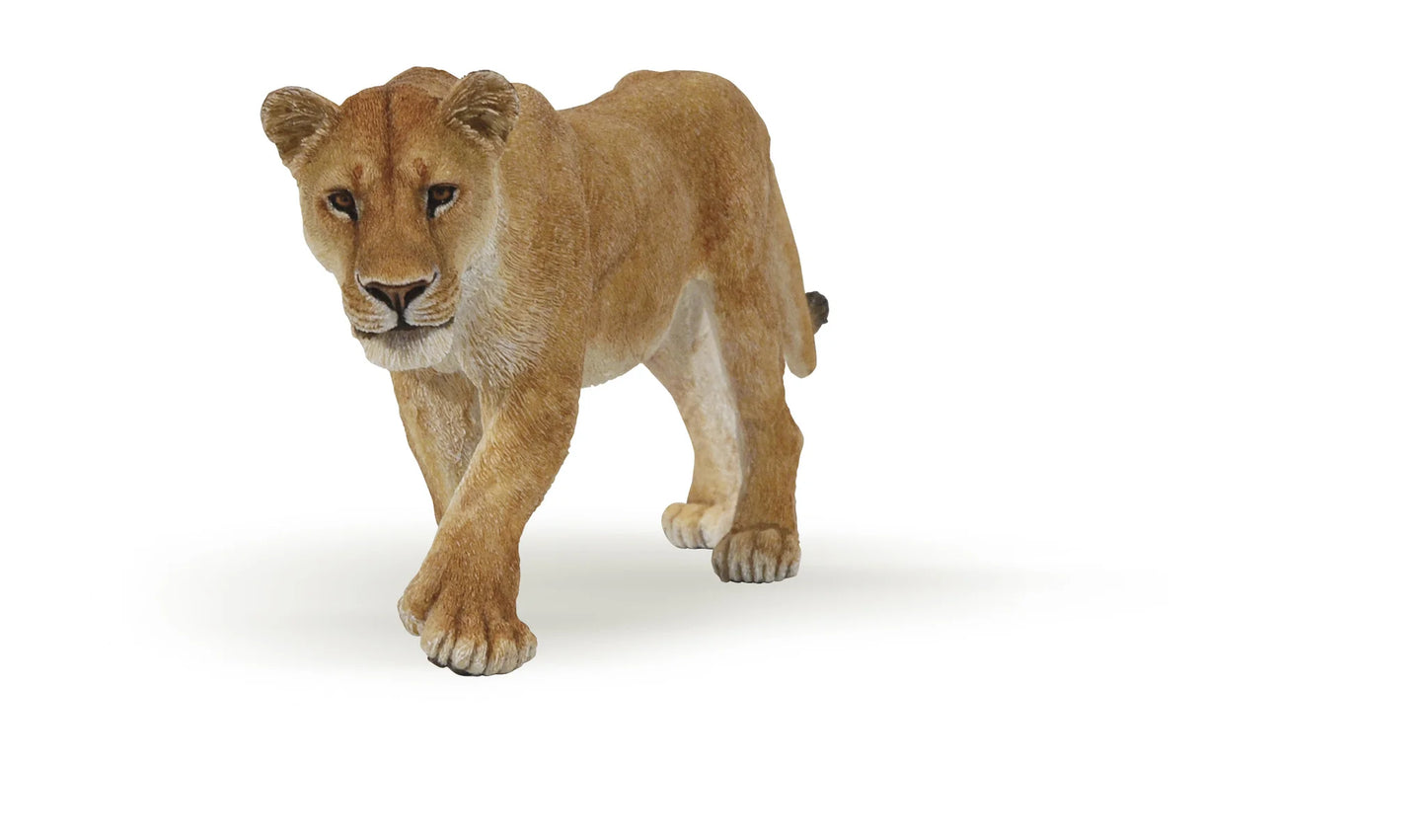 Papo France Hand Painted Realistic Lioness Figurine Toy