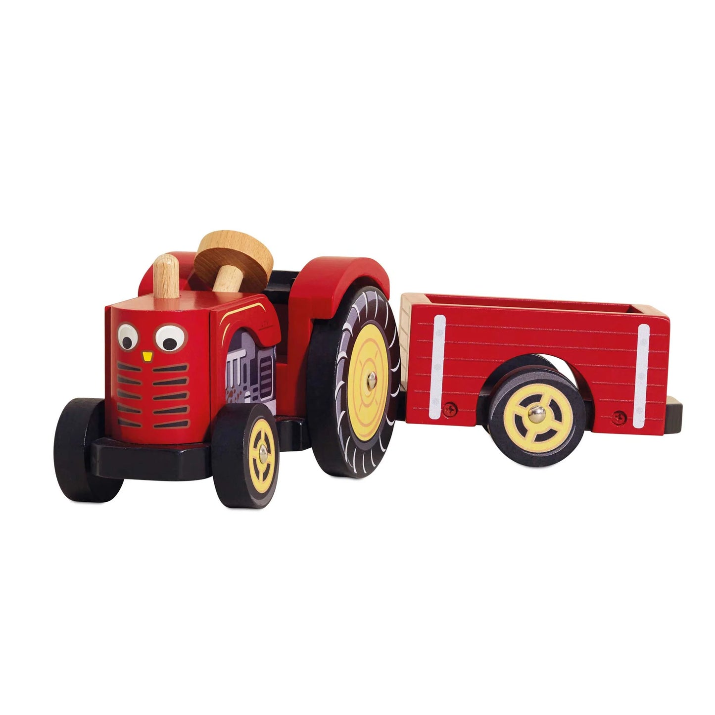 Le Toy Van Farmyard Tractor & Trailer