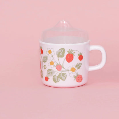 Helmsie Strawberry Sippy Cup