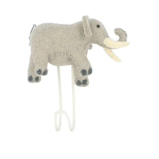 Fiona Walker England Elephant Kids Coat Hook - Portrait