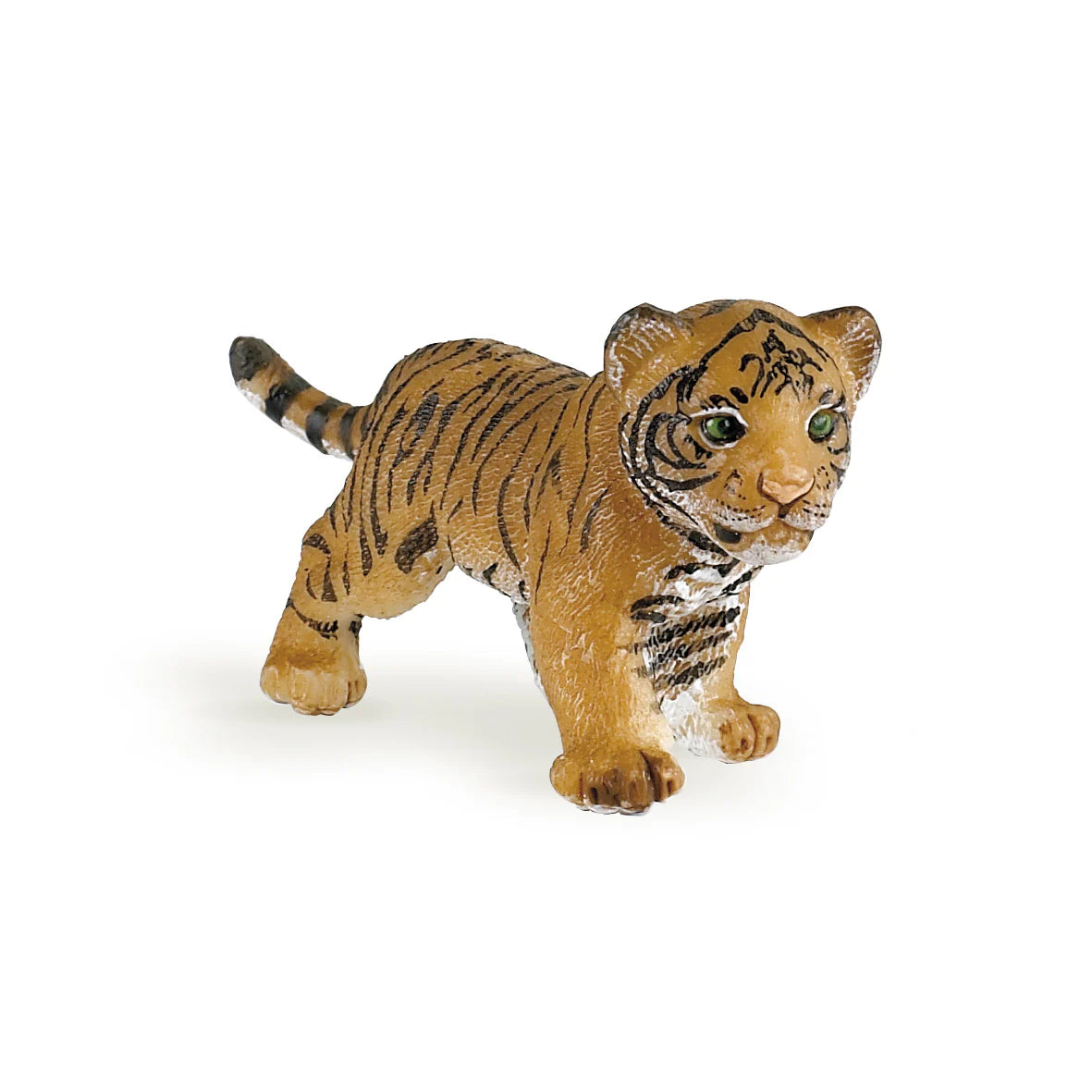 Papo France Hand Painted Realistic Tiger Cub Figurine Toy