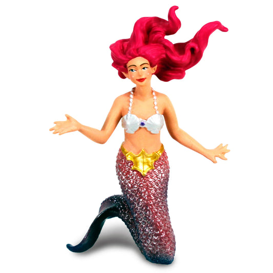 Safari Ltd Pink-Haired Mermaid Toy Figure