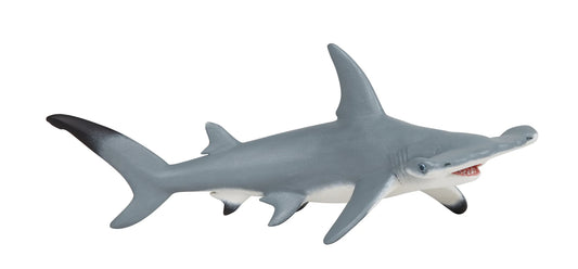 Papo France Hand Painted Realistic Hammerhead Shark Figurine Toy