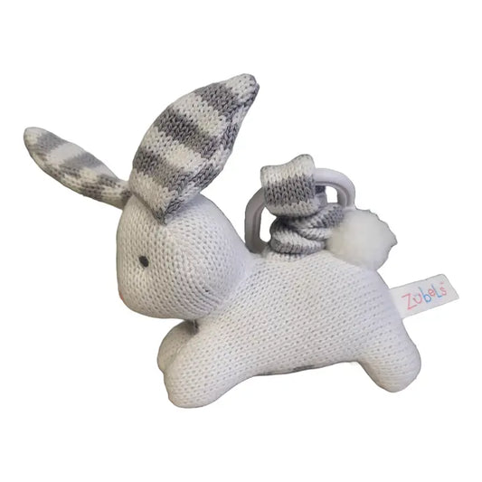 Petit Ami & Zubels Bunny Rabbit Jitter Activity Toy