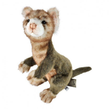 Hansa Creation Brown Ferret Stuffed Animal, 13''