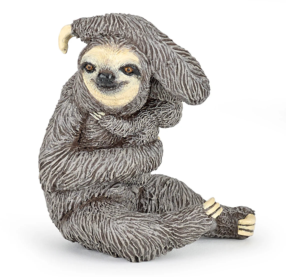 Papo France Hand Painted Realistic Sloth Figurine Toy