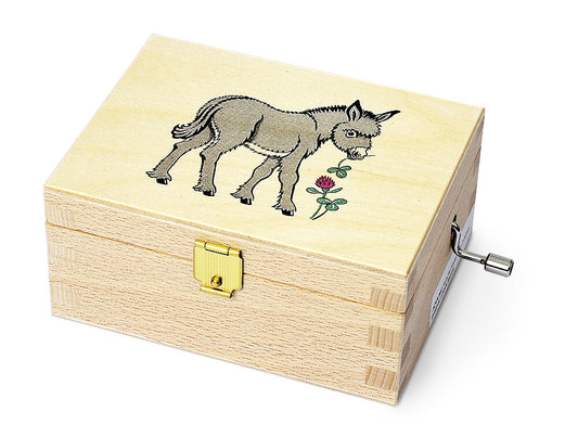 Atelier Fischer Wooden Music Box, Donkey