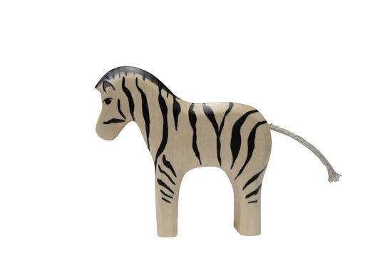 HOLZWALD Handmade Wooden Zebra, Small