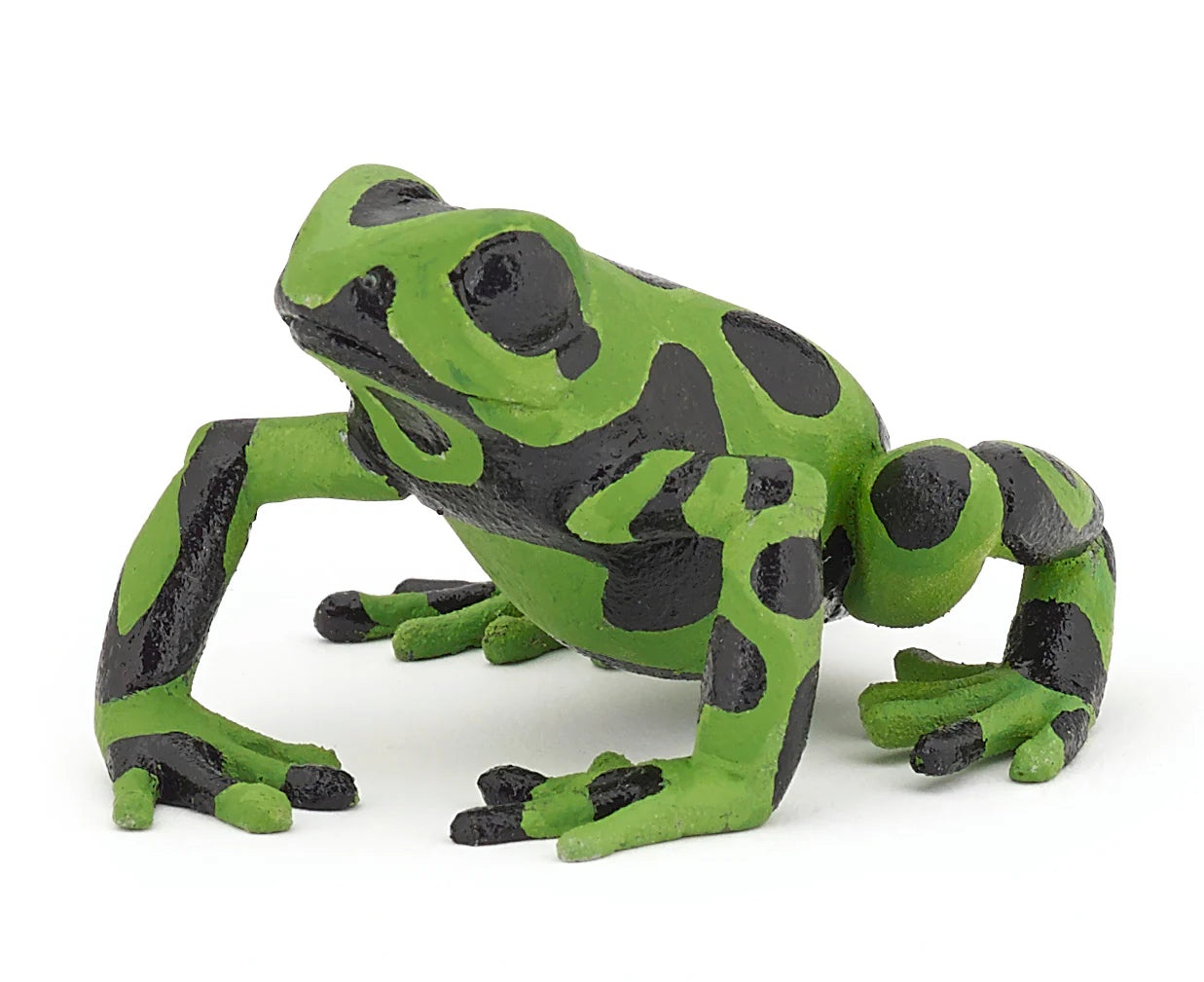 Papo France Hand Painted Realistic Equatorial Green Frog Figurine Toy