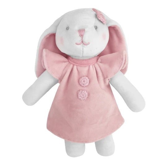 Petit Ami & Zubels Tess the Pink Bunny Plush Toy