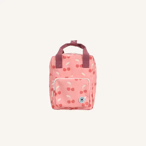 Studio Ditte Cherries Backpack Pink • Small