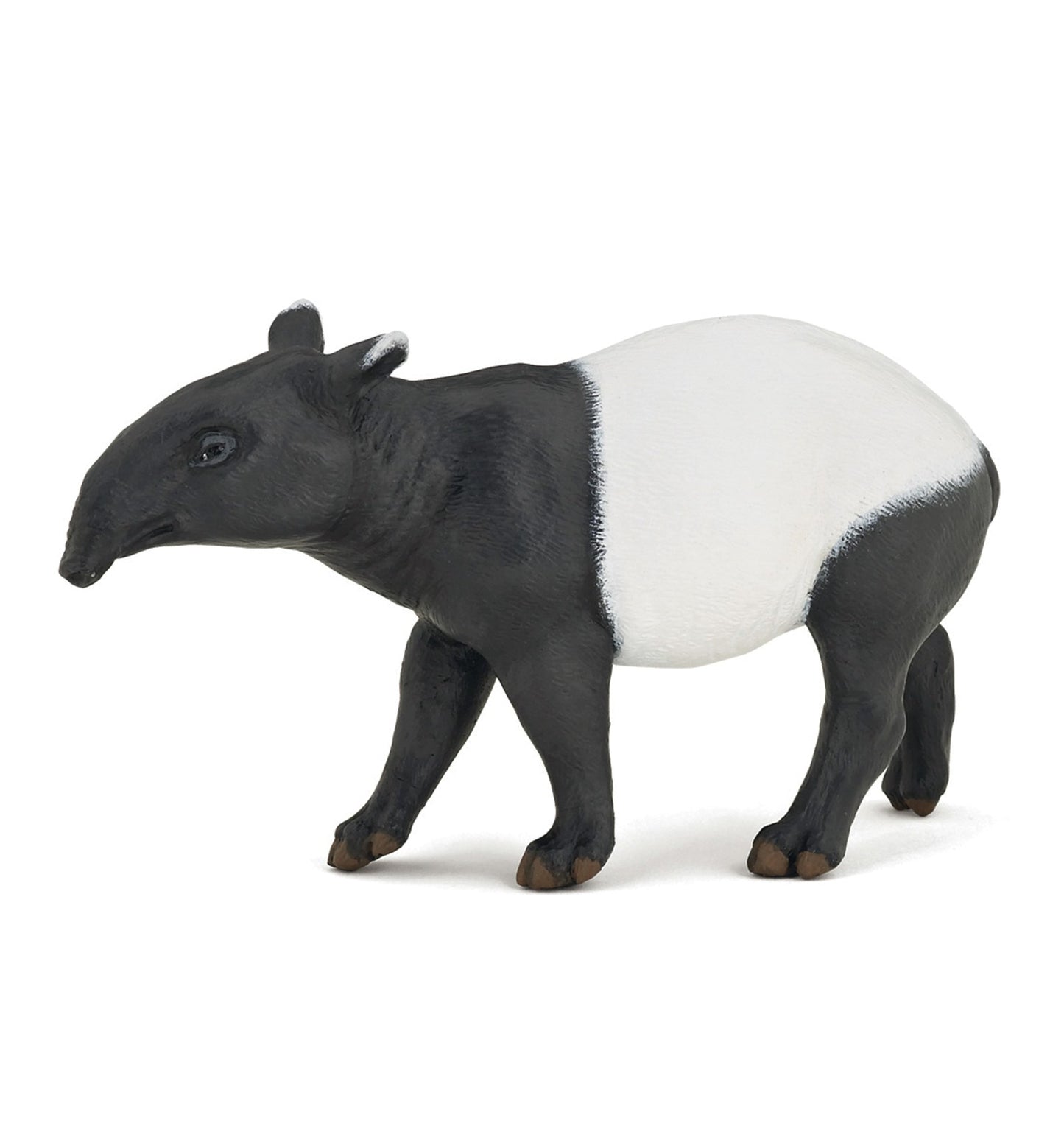 Papo France Hand Painted Realistic Malayan Tapir Figurine Toy