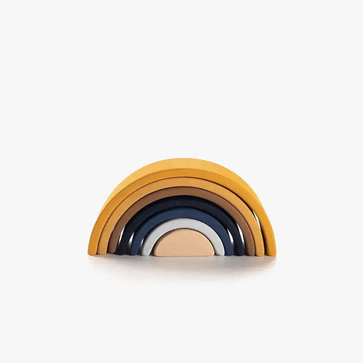 SABO Concept Wooden Rainbow Mini | Arch Stacking Toy | Desert Night