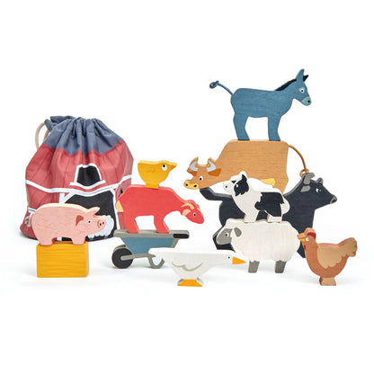 Tender Leaf Toys Stacking Farmyard