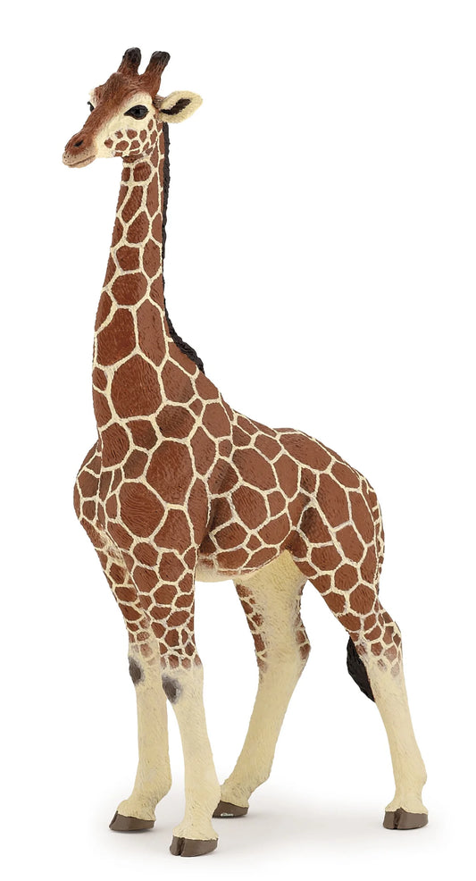 Papo France Hand Painted Realistic Giraffe Male Figurine Toy