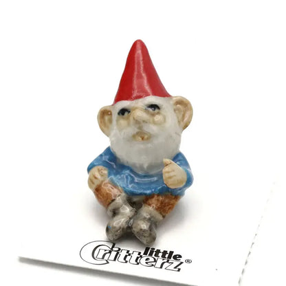 Little Critterz Dal Erf Gnome Porcelain Miniature