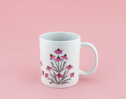 Helmsie Coneflower Ceramic Mug