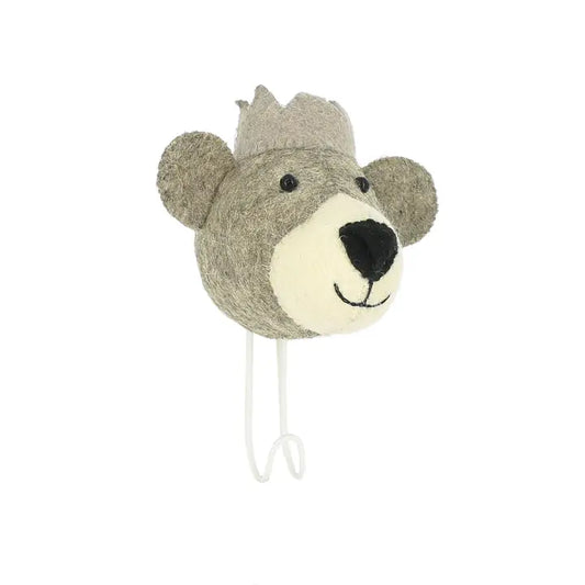 Fiona Walker England Baby Bear Kids Coat Hook - Blue