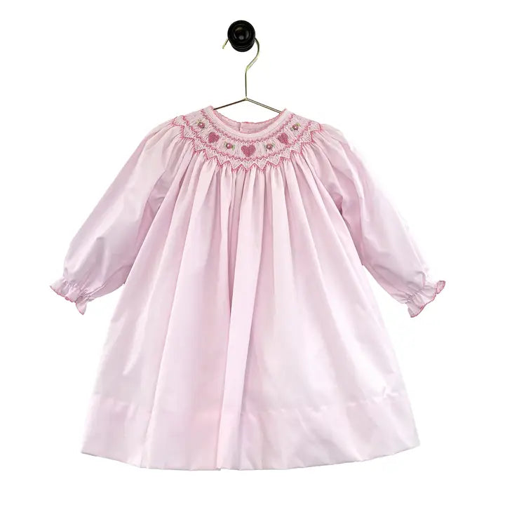 Petit Ami & Zubels Heart Smocked Dress