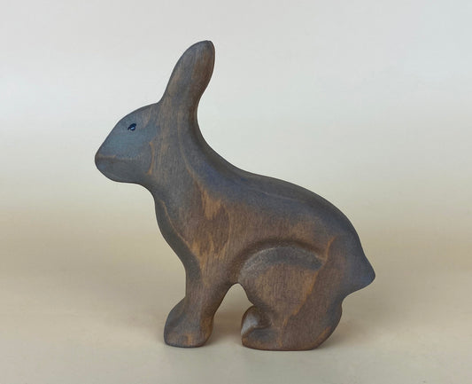 Green Taiga Toys Handmade Wooden Hare