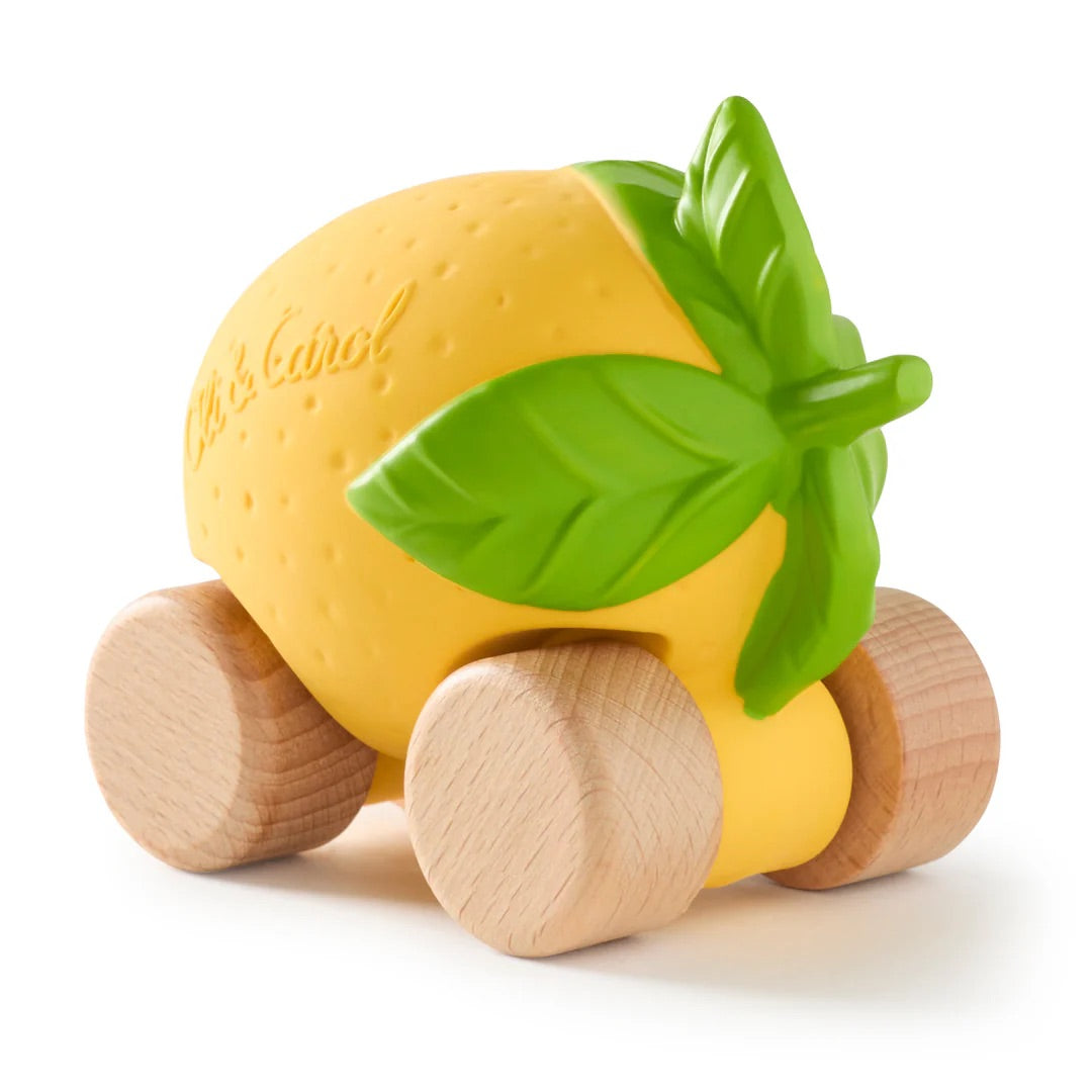 OLI&CAROL Lou The Lemon Baby Car Toy