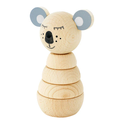 Miva Vacov Wooden Stacking Puzzle Koala - Sydney ✨ Available for Engraving!