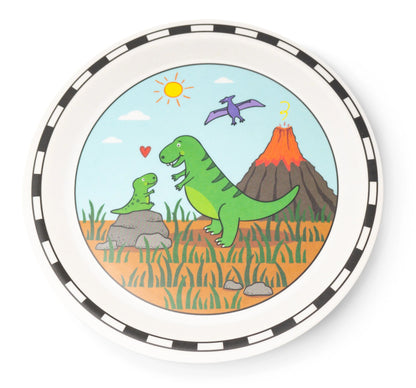 Jack Rabbit Creations Bamboo Dish Set - Dino