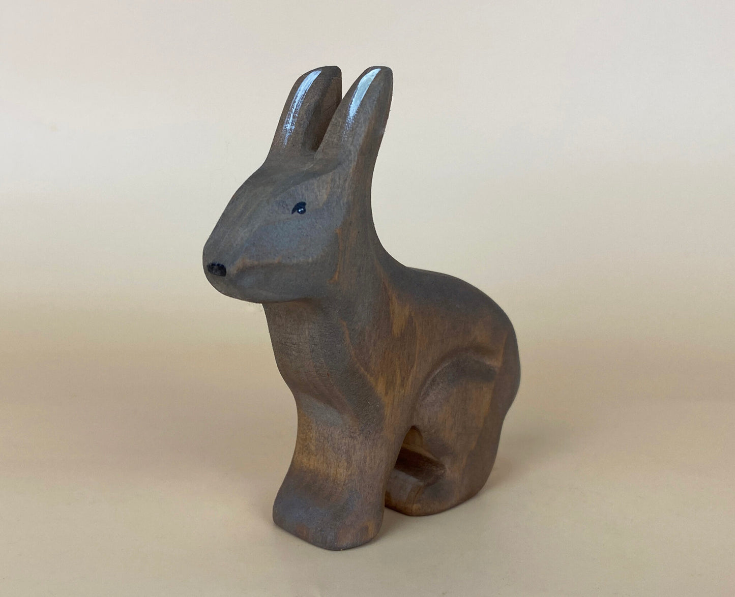 Green Taiga Toys Handmade Wooden Hare