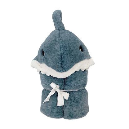 Mon Ami Designs Seaborn Shark Hooded Blanket