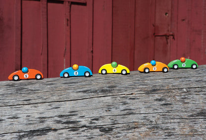 Jack Rabbit Creations Pull Back Race Cars Set of 5