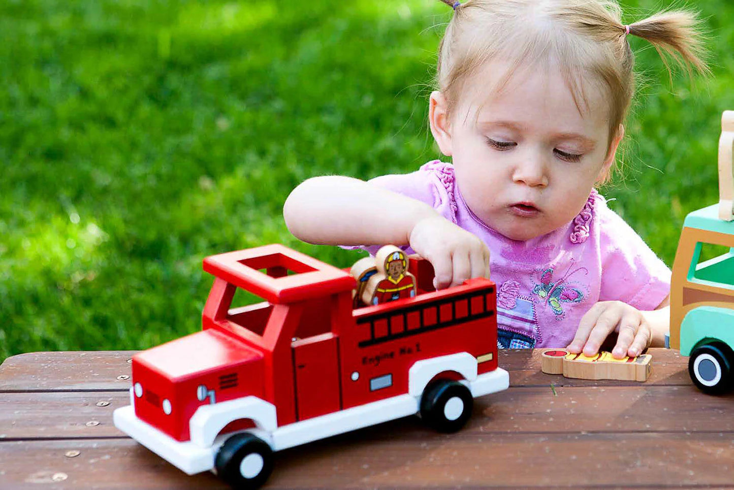 Jack Rabbit Creations To the Rescue - Magnetic Fire Truck