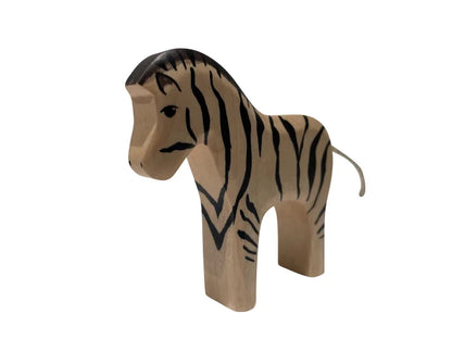 HOLZWALD Handmade Wooden Zebra, Small