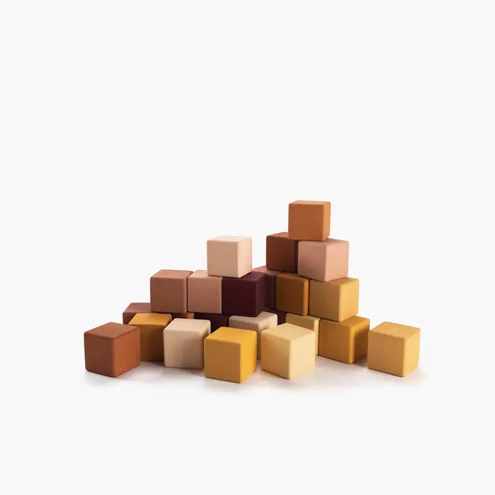 SABO Concept Wooden Blocks Set Multicoloured Toy For Children Cubes