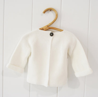 Alimrose Baby Jacket Ivory 0-6 mths