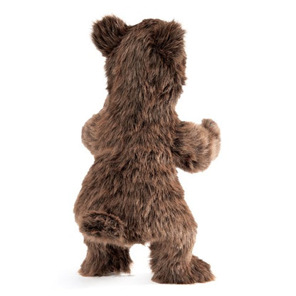 Folkmanis Puppets Realistic Plush Animal Hand Puppet Bear Cub