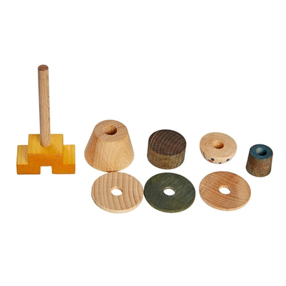 Wooden Story Stacking Toy Stick Fig. No.03