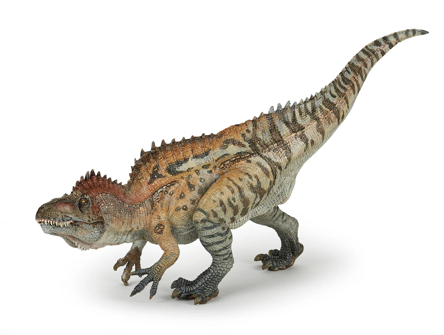 Papo France Hand Painted Realistic Acrocanthosaurus Figurine Toy